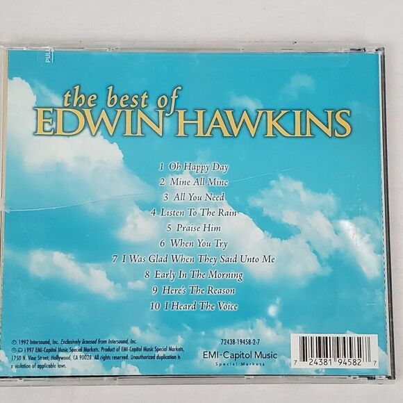 The Best of Edwin Hawkins - OH Happy Day [CD] - Picture 4 of 4